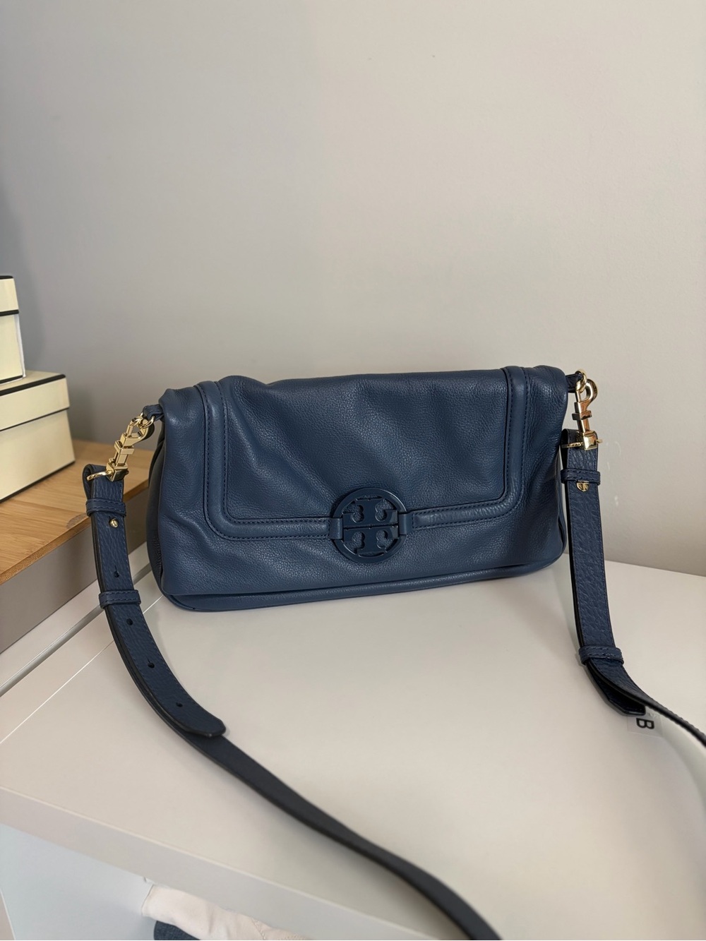 Tory Burch Amanda Fold-over Messenger